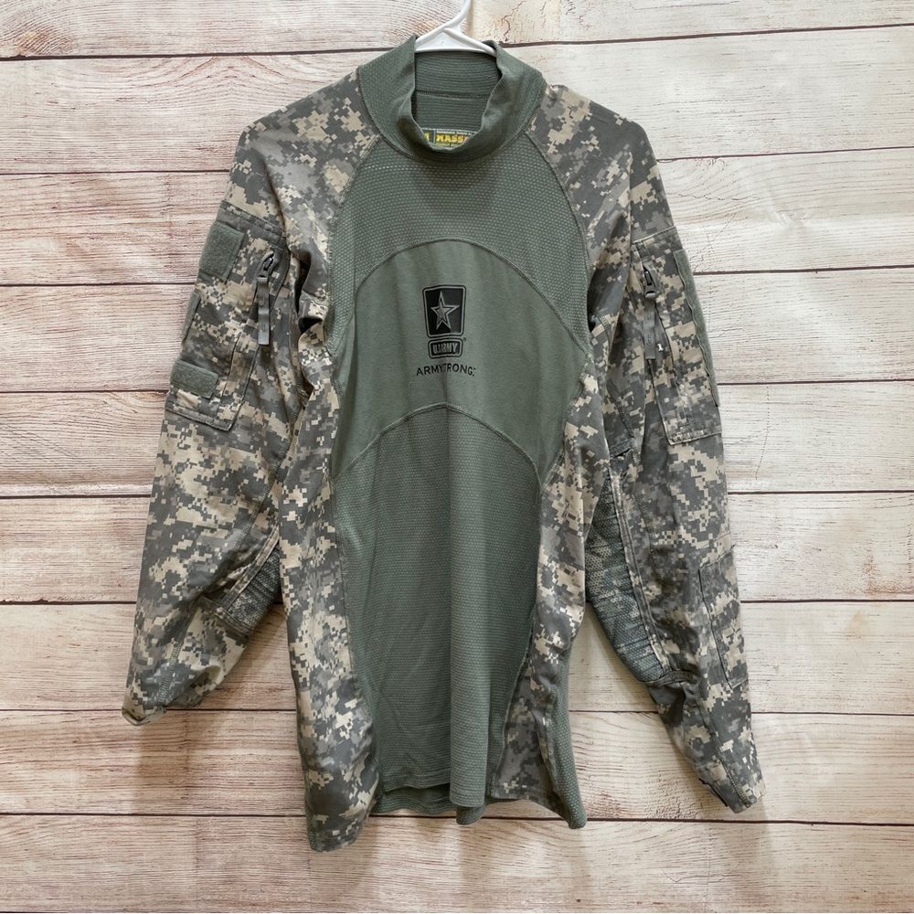 MASSIF‎ ARMY COMBAT MILITARY CAMO SHIRT